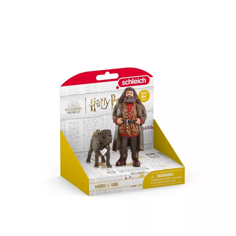 schleich Hagrid & Fang, 6 jaar, Harry Potter™, veelkleurig, kunststof