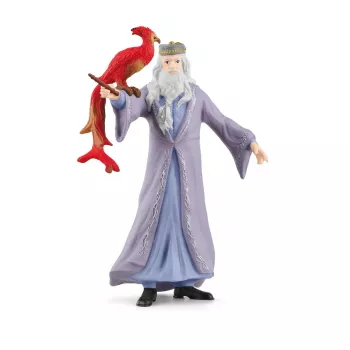 schleich Albus Dumbledore & Fawkes, 6 jaar, Harry Potter™, veelkleurig, kunststof