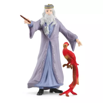 schleich Albus Dumbledore & Fawkes, 6 jaar, Harry Potter™, veelkleurig, kunststof