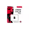 Kingston Technology 64GB microSDXC Industrial C10 A1 pSLC-kaart enkele verpakking zonder adapter