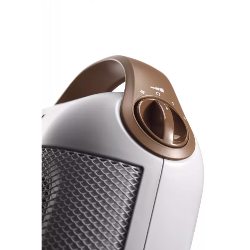 De’Longhi Capsule HFX30C18.IW binnen bruin, wit 1800 W ventilator-elektrische kachel