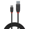 Lindy 1,5m USB 3.2 Type-A naar C-kabel, 10Gbps, Black Line, 1,5 m, USB A, USB C, USB 3.2 Gen 1 (3.1 Gen 1), 10 Gbit/s, zwart