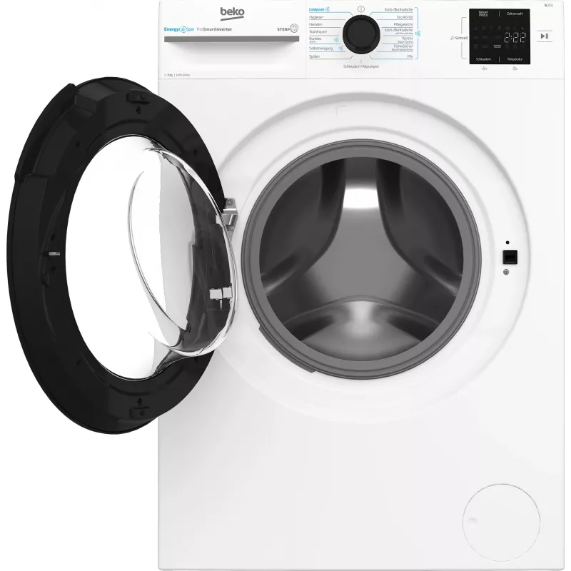 Beko b300 BM3WFU3941X wasmachine frontlader 9 kg 1351 t/min wit
