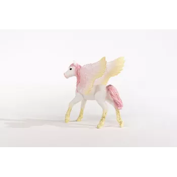 schleich BAYALA zonsopgang Pegasus veulen, 5 jaar, eenhoorn / Pegasus, eenhoorns & feeën, veelkleurig, kunststof