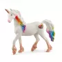 schleich BAYALA regenboog-liefde eenhoorn merrie, 5 jaar, eenhoorn / Pegasus, eenhoorns & feeën, veelkleurig