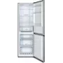 Hisense RB390N4BCC koel-vriescombinatie, 304 l (koelgedeelte 207 l, vriesgedeelte 97 l), energieklasse C, roestvrij staal