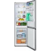 Hisense RB390N4BCC koel-vriescombinatie, 304 l (koelgedeelte 207 l, vriesgedeelte 97 l), energieklasse C, roestvrij staal