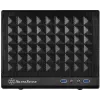Computerbehuizing SilverStone SUGO SG13 Mini-D zwart