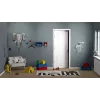 Shelf Room Copenhagen LEGO Brick Shelf 8+4 rood, 2 planken