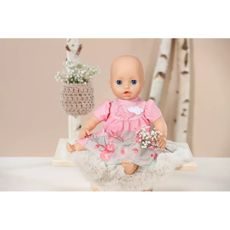 Baby Annabell jurk roze 43cm poppenjurk