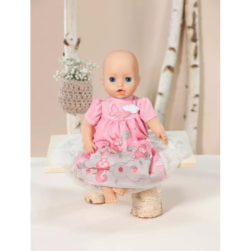 Baby Annabell jurk roze 43cm poppenjurk