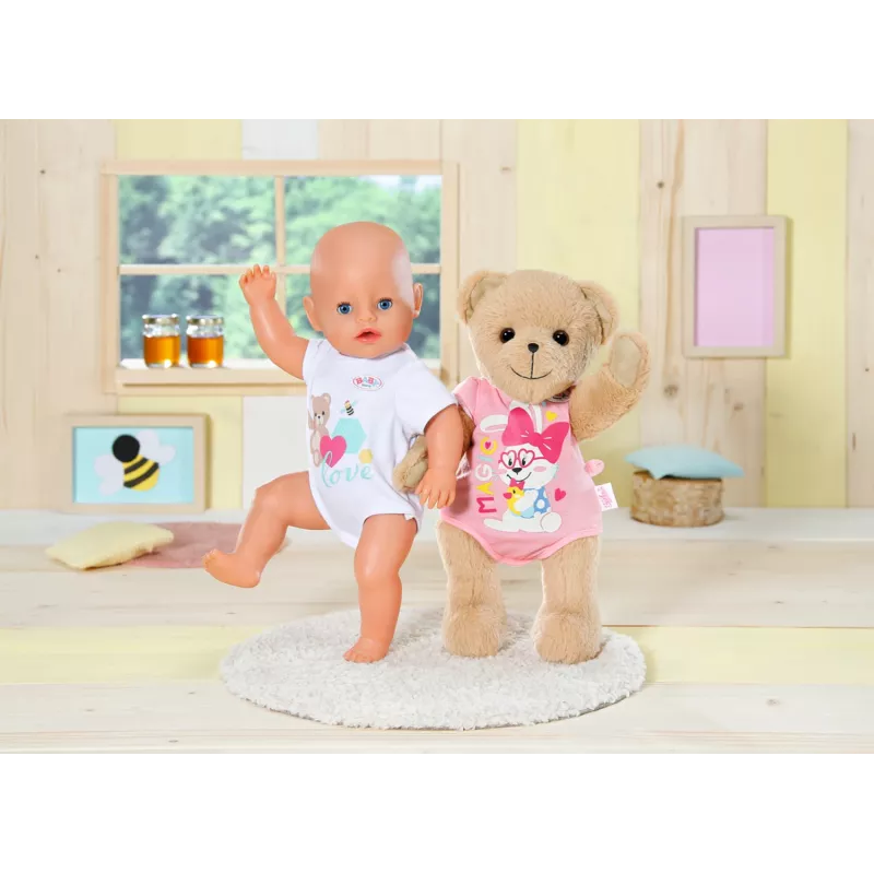 Knuffelbeer BABY born beer wit 0 tot 12 jaar