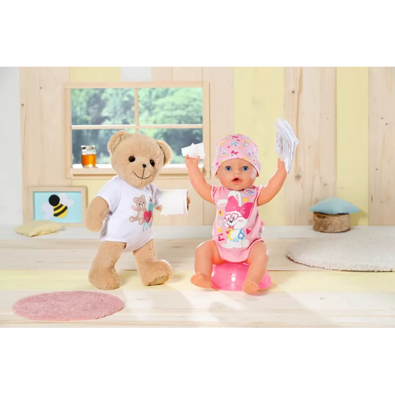 Knuffelbeer BABY born beer wit 0 tot 12 jaar