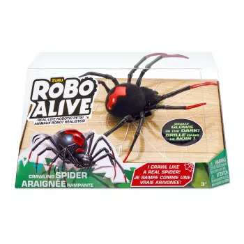 Robo Alive Kruipspin oplichtend in het donker robot-speelgoed ZURU