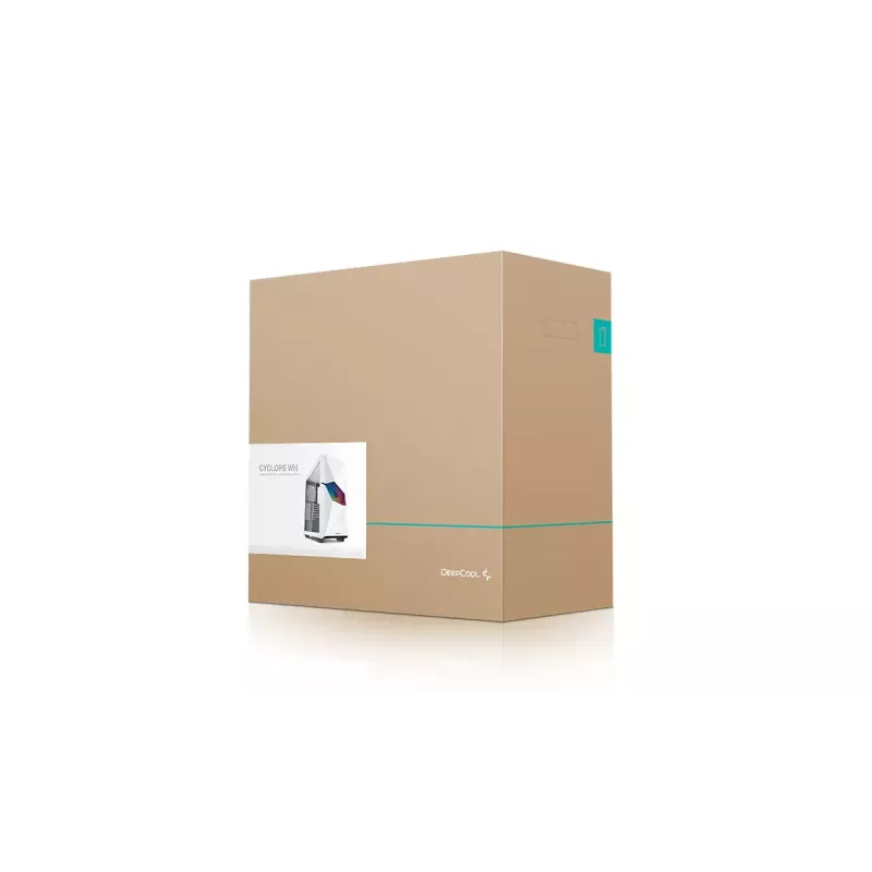 PC-behuizing DeepCool CYCLOPS WH midi tower wit
