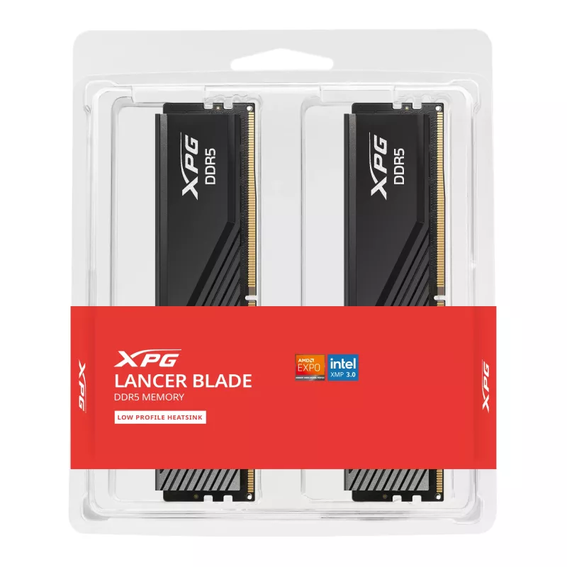ADATA XPG Lancer DDR5-6000 64 GB (2x32 GB) geheugenkit, zwart, AX5U6000C3032G-DCLABK