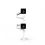 ERGOTRON LX Dual Stacking Arm, hoge zuil (wit)
