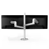 ERGOTRON LX Dual Stacking Arm, hoge zuil (wit)