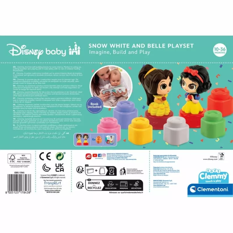 Clementoni Clemmy Disney Princess speelset, behendigheidsspel, 17843