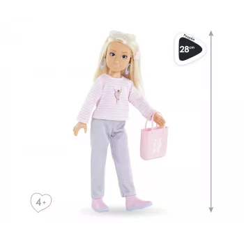 Corolle Valentine Shopping Surprise Set, modepop, vrouwelijk, 4 jaar, jongen/meisje, 280 mm, 215 g