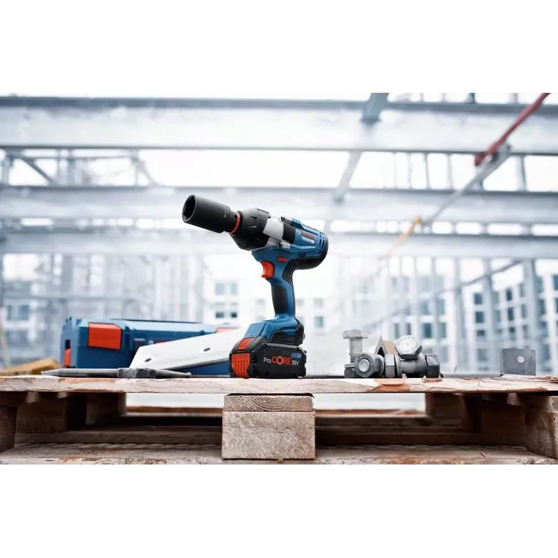 Bosch GDS 18V-1050 H Professional accu-slagmoersleutel 18 V, 1050 Nm, 1750 rpm, 3/4" buitenvierkant, 2x ProCORE18V 5,5 Ah, L-BOXX, blauw/zwart