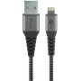 Lightning-kabel Wentronic 49267 0,5 m zwart-grijs