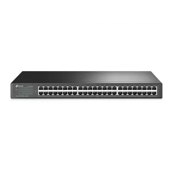 TP-Link 48-poorts 10/100Mbit/s rackmount netwerkswitch, unmanaged, Fast Ethernet (10/100), rackmontage, 1U