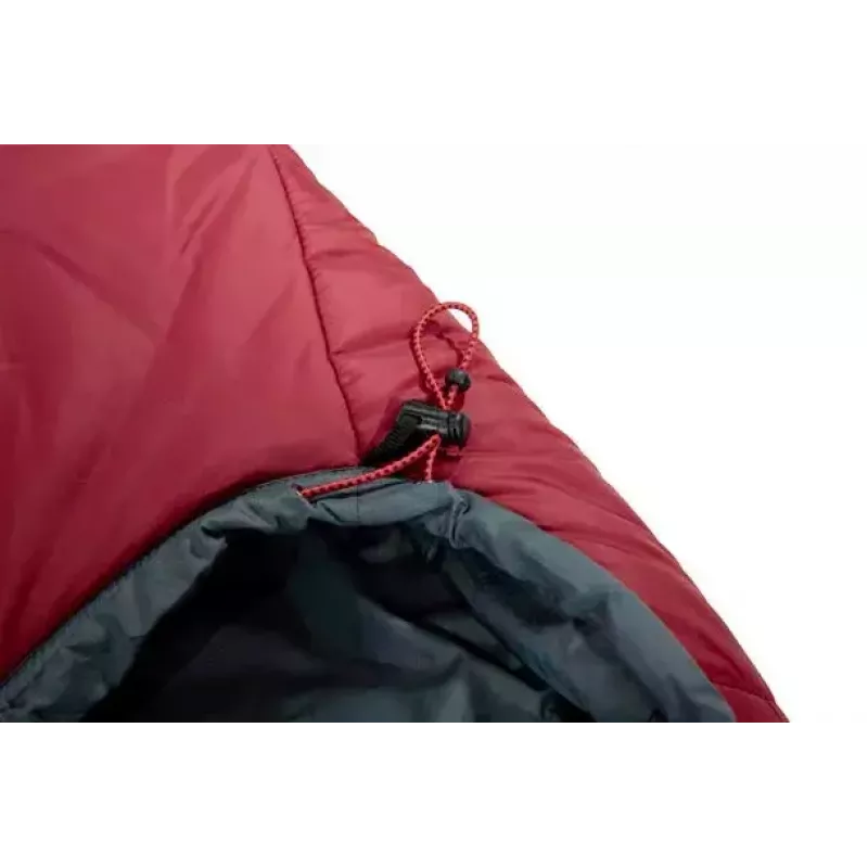 Mummieslaapzak High Peak Hyperion 1M nylon grijs rood 210 cm