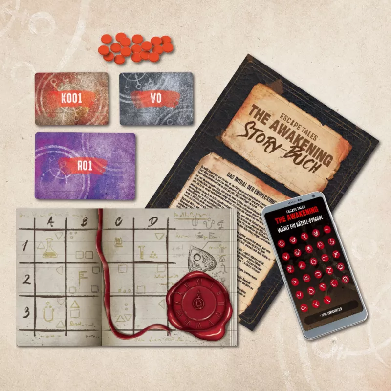 Kosmos Escape Tales: The Awakening bordspel deductie