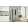 Bosch Serie 4 KFN96APEA koel-vriescombinatie Side-by-Side, French Door, vrijstaand, 605 l (405 l + 200 l), Home Connect, energieklasse E, roestvrij staal