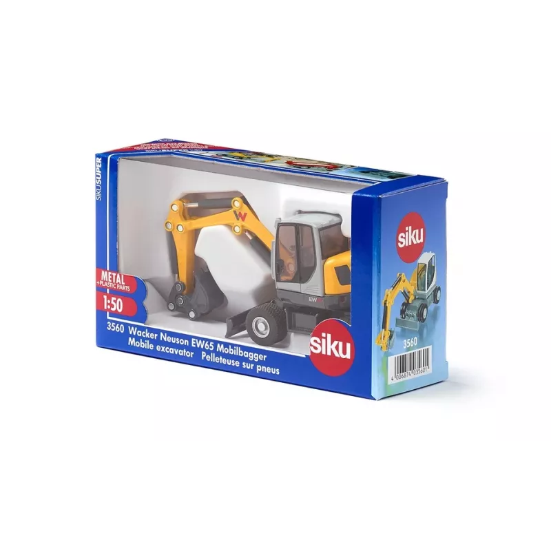 Siku Wacker Neuson EW65 graafmachine 1:50