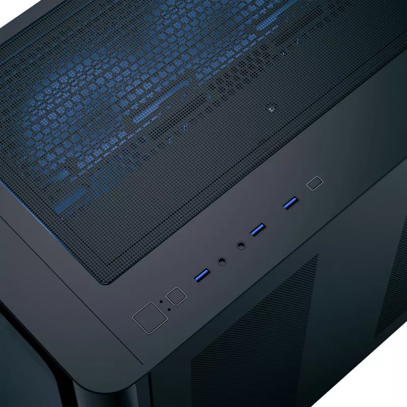 Aerocool P500C Midi Tower Zwart