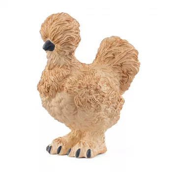 Schleich Silkie kip model 14891 — Boerderijdierfiguur, meerkleurig, voor kinderen vanaf 3 jaar