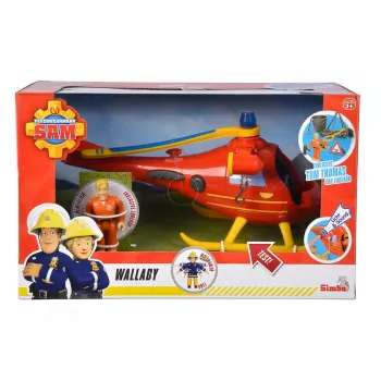 Helikopter Simba Toys 109252510 Fireman Sam Oranje 3+