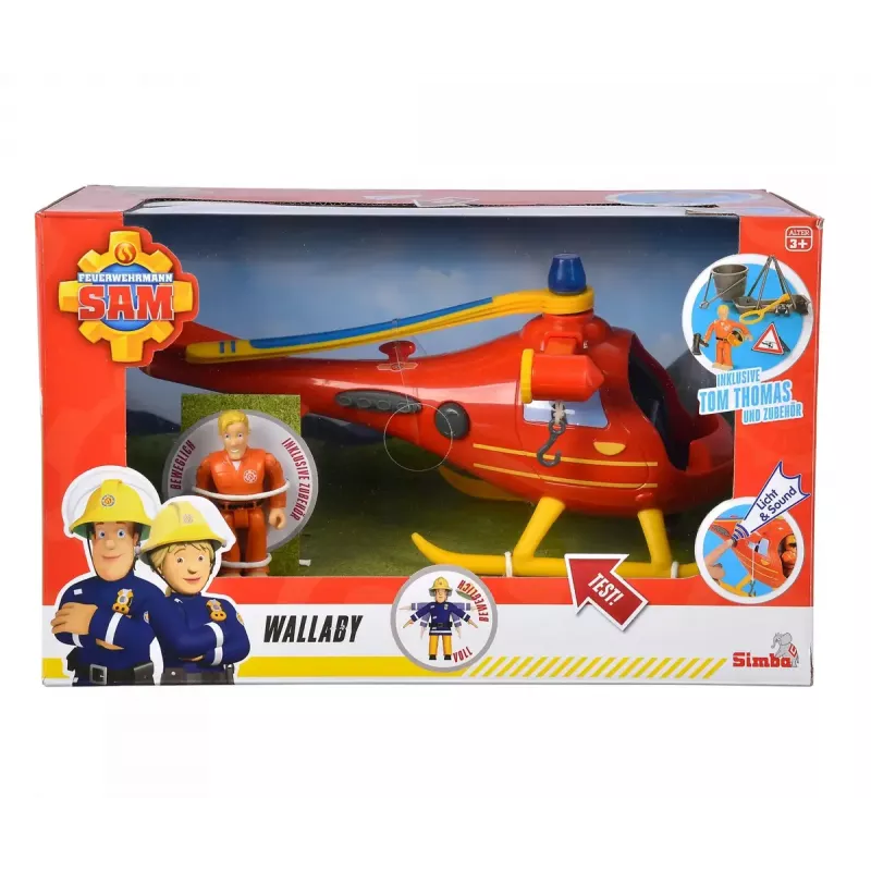 Helikopter Simba Toys 109252510 Fireman Sam Oranje 3+