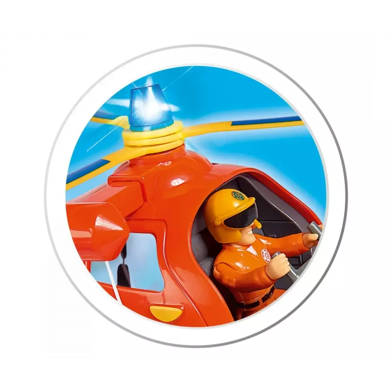 Helikopter Simba Toys 109252510 Fireman Sam Oranje 3+