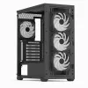 Aerocool D501A midi tower zwart
