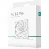 140-mm-behuizingsventilator DeepCool FD14 WH, 140 x 140 x 25 mm, wit, 3-pin