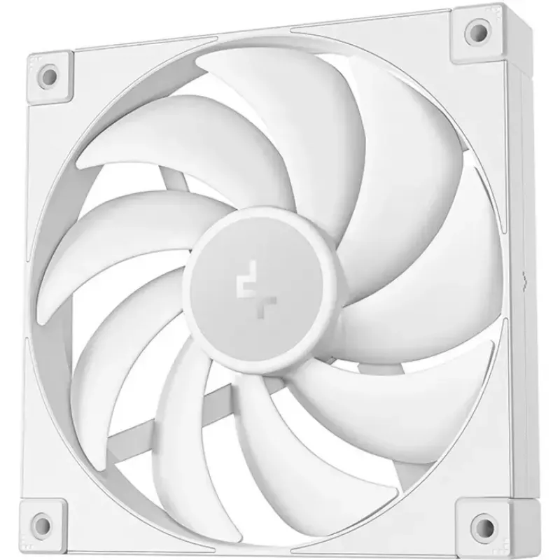140-mm-behuizingsventilator DeepCool FD14 WH, 140 x 140 x 25 mm, wit, 3-pin