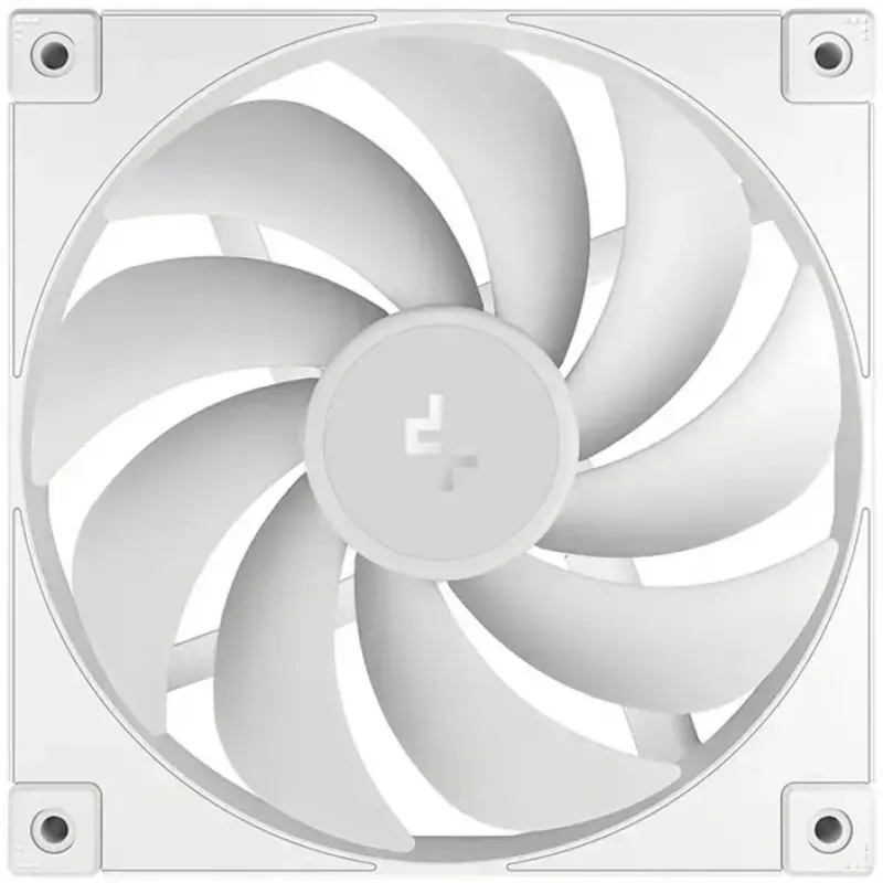 Behuizingsventilator DeepCool FD14 White 140mm 3in1 — 140 mm, wit, 3-in-1-aansluiting