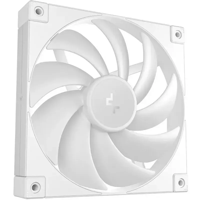 Behuizingsventilator DeepCool FD14 White 140mm 3in1 — 140 mm, wit, 3-in-1-aansluiting