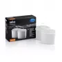 Braun PureAqua BRSC006 waterfilter voor koffiemachines, 2 stuks, wit