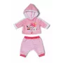 BABY born joggingpak roze 43 cm poppenkledingset