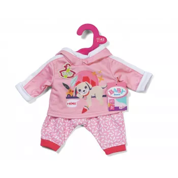 BABY born joggingpak roze 43 cm poppenkledingset