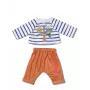 BABY born outfit Palmtree 43cm poppenkledingset