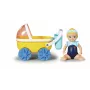 BABY born Splish Splash kinderwagen met Emma badpop meerkleurig