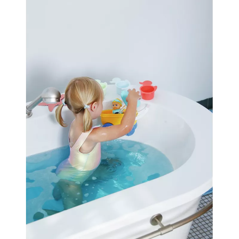 BABY born Splish Splash kinderwagen met Emma badpop meerkleurig