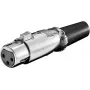 Microfoonbus Goobay XLR female 3-polig