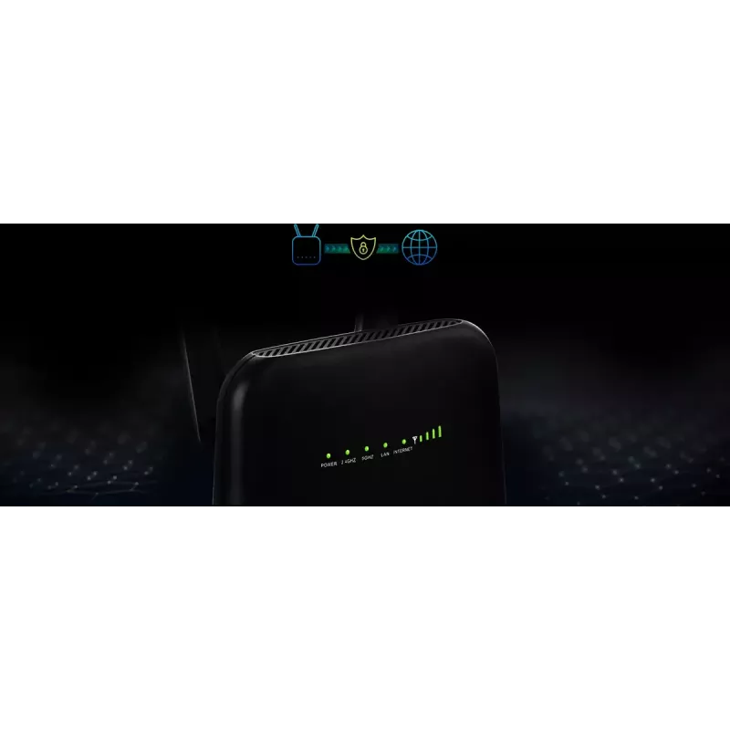 D-Link DWR-960 4G LTE wifi-router, AC1200 dual-band, LTE Cat7 tot 300 Mbit/s, 2x GbE LAN