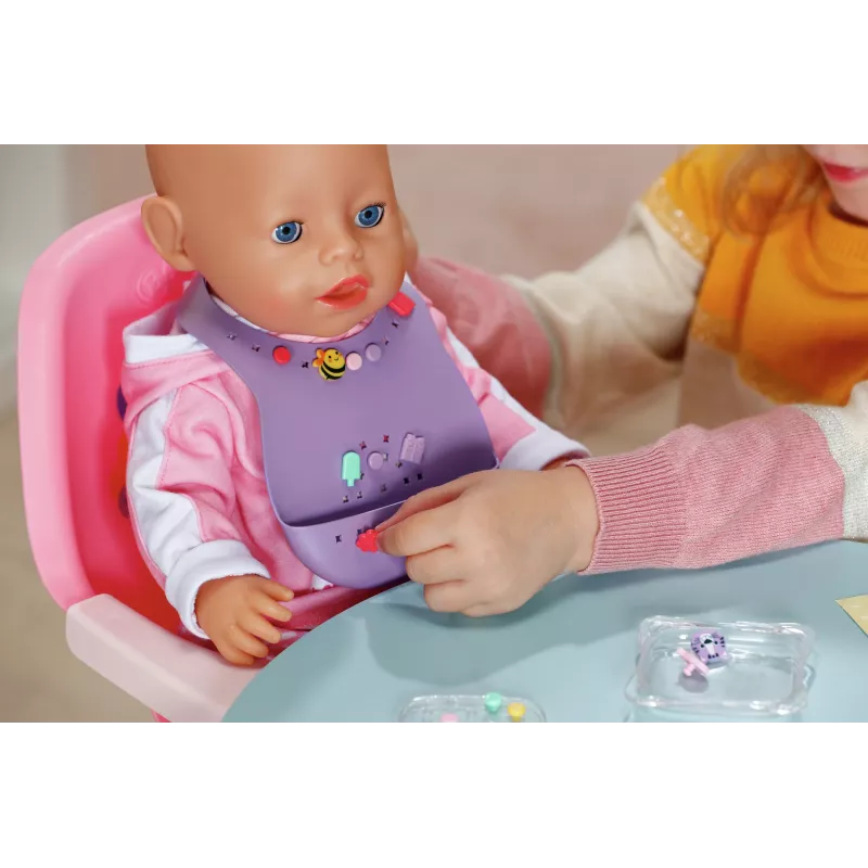BABY born Bib Pinplay poppenslabbetje